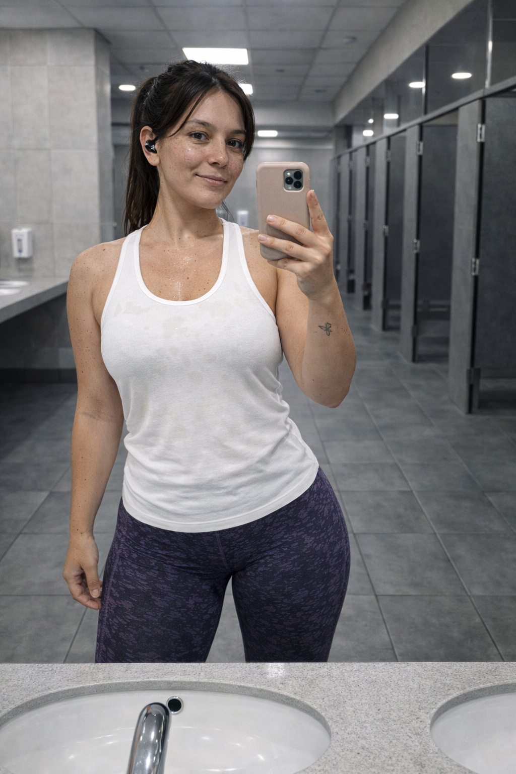 Polera Mujer Shura Para Entrenar En Poliéster 100% Transpirable