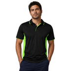 Polera Piqué Hombre Tejido Transpirable 100% Poliéster