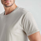 Polera Premium Hombre Algodón Orgánico Suave Tallas S a 2XL