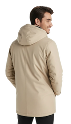 Parka Hombre Impermeable Cortavientos America Tallas S-3xl