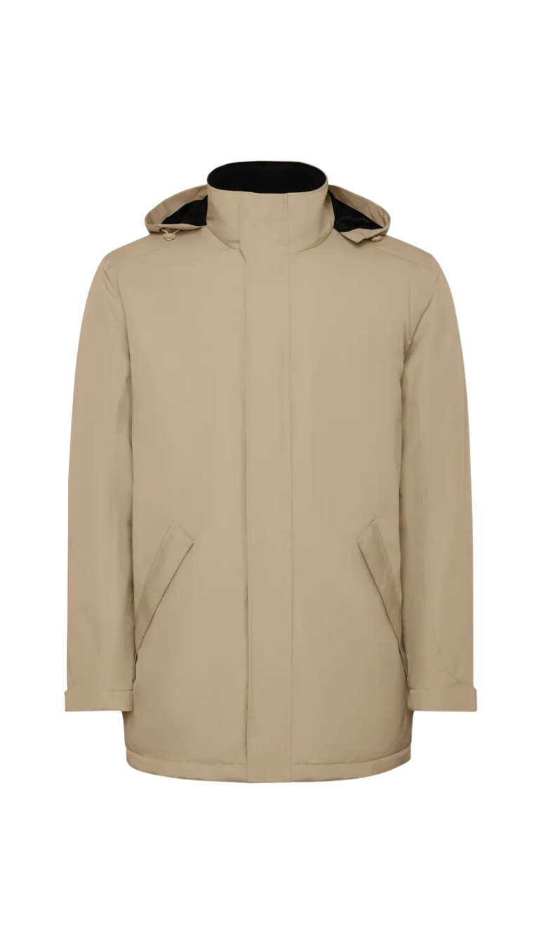 Parka Hombre Impermeable Cortavientos America Tallas S-3xl