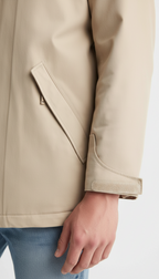 Parka Hombre Impermeable Cortavientos America Tallas S-3xl
