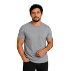 Polera Lisa Premium 100% Algodón Sin Logos Cuello Redondo Manga Corta ideal para uso diario, uniformar y/o estampar