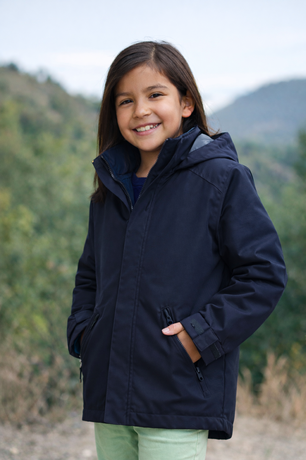 Parka Impermeable Europa Niño/Niña Acolchada