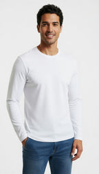 Polera Hombre Premium 100% Algodón M/L Tallas S-2xl