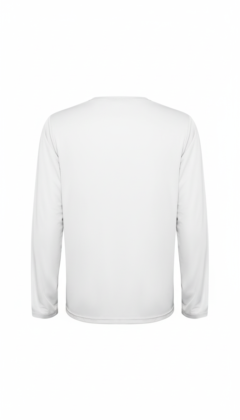 Polera Hombre Poliéster Manga Larga Tallas S-3xl