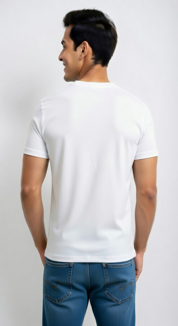 Polera Hombre Algodón Beagle Manga Corta