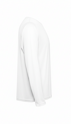 Polera Hombre Poliéster Manga Larga Tallas S-3xl