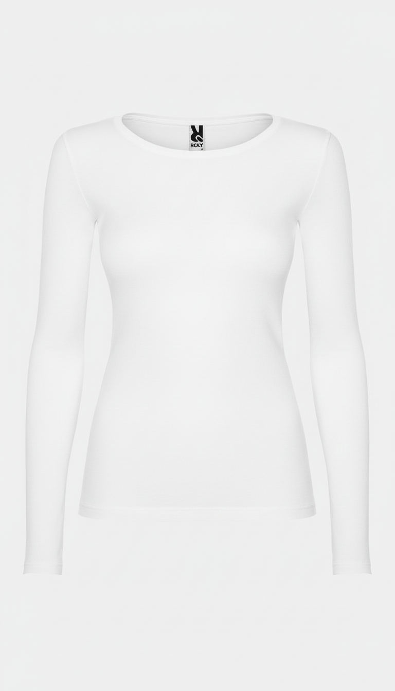 Polera Premium Mujer 100% Algodón M/L Tallas S-2xl