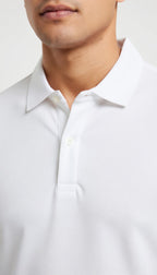 Polera Piqué Hombre Manga Corta Cuello Polo