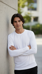 Polera Hombre Deportiva 100% Algodón M/L Tallas S-2xl