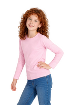 Polera Niño Niña Extreme Manga Larga Algodón 160 Gr Cuello Reforzado