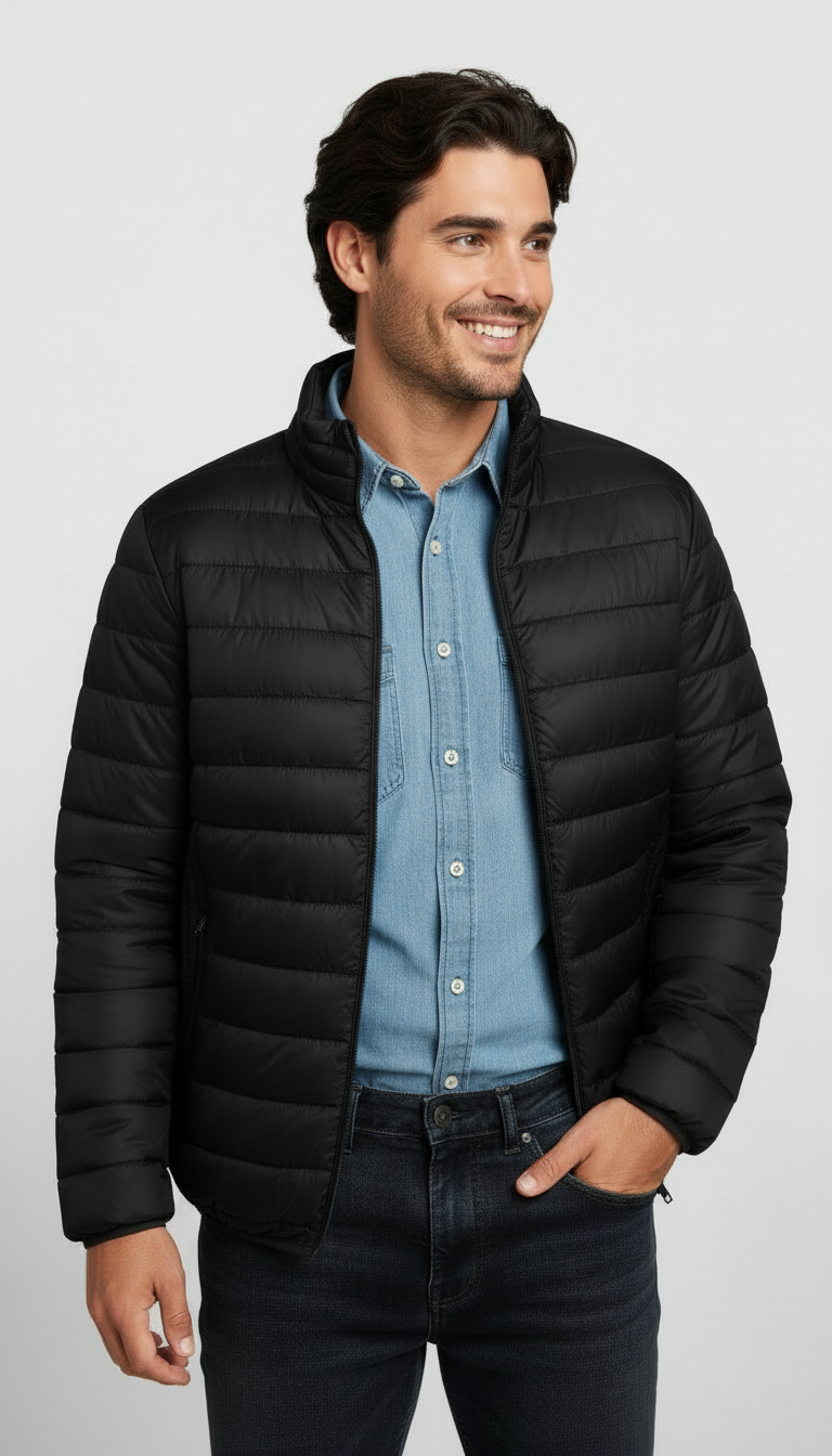 Chaqueta Hombre Impermeable Cortavientos