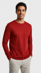 Polera Hombre Premium 100% Algodón M/L Tallas S-2xl