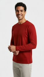 Polera Hombre Premium 100% Algodón M/L Tallas S-2xl
