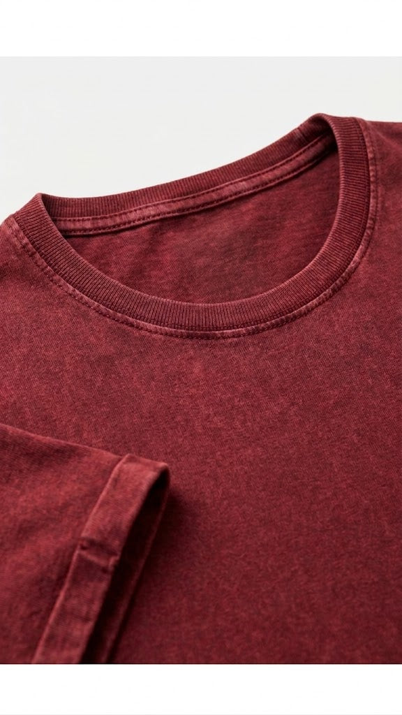 Polera Hombre Premium Husky 100% Algodón Efecto Jeans Tallas S-2xl