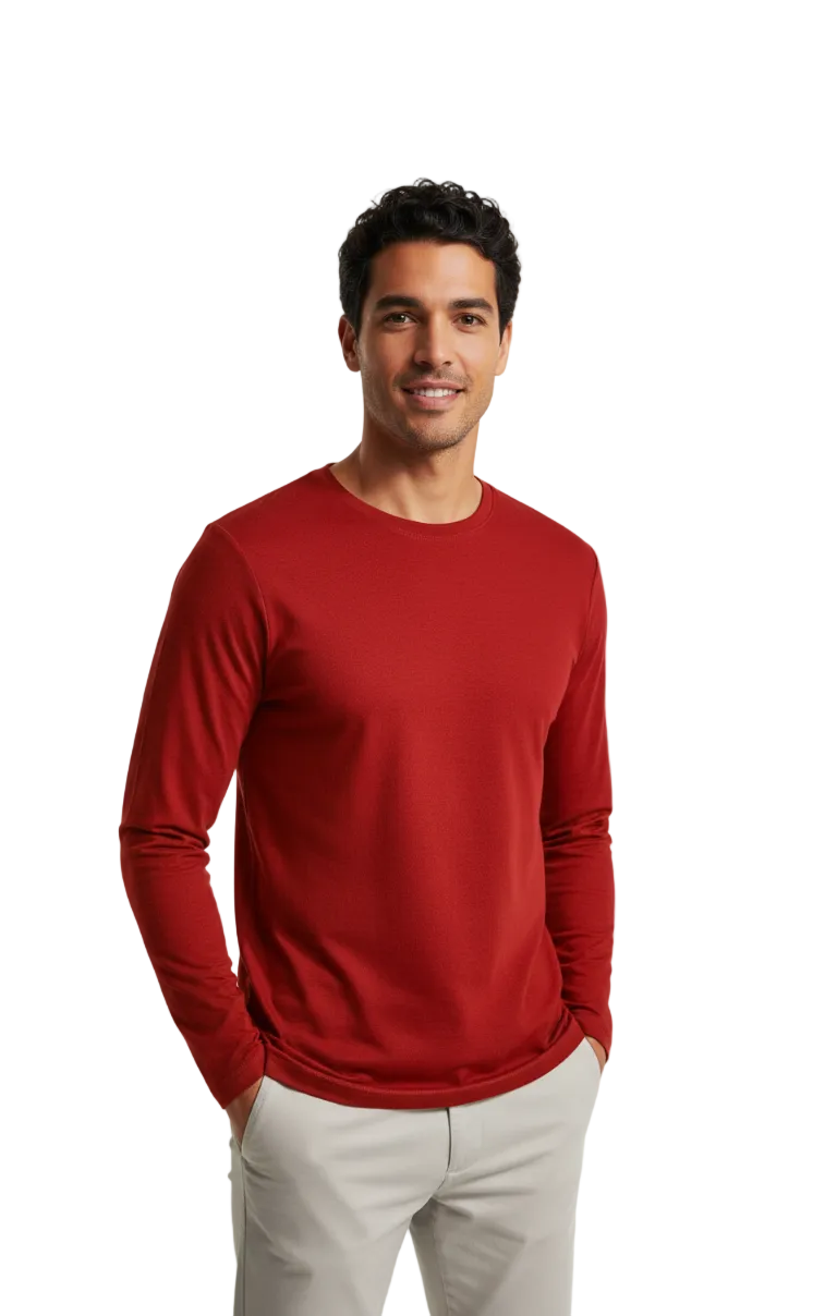 Polera Hombre Premium 100% Algodón M/L Tallas S-2xl