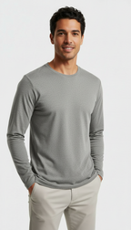 Polera Hombre Premium 100% Algodón M/L Tallas S-2xl