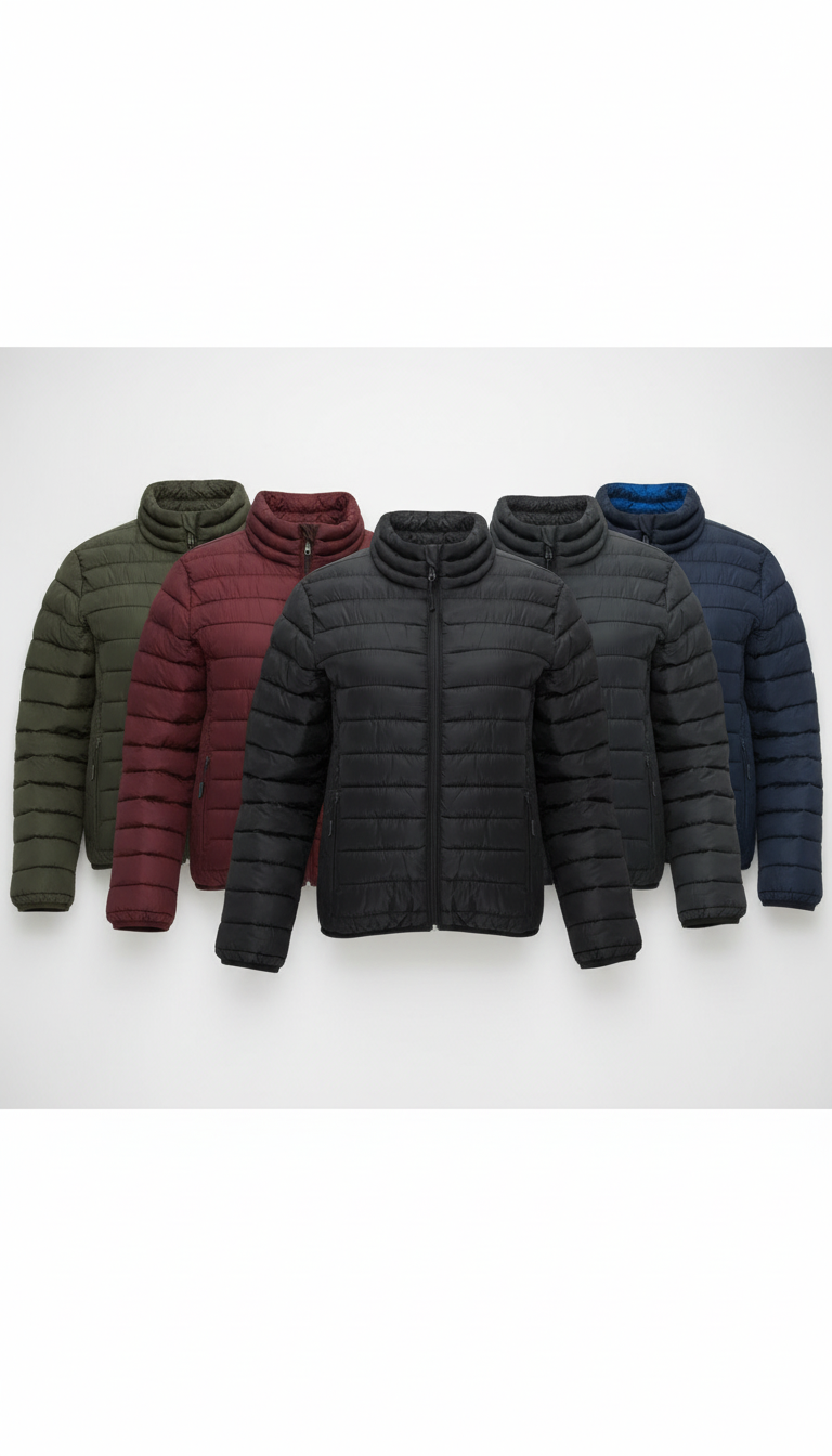 Chaqueta Mujer Impermeable Cortavientos Tallas S-2xl