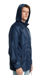 Chaqueta Cortavientos Island Unisex Tafetán