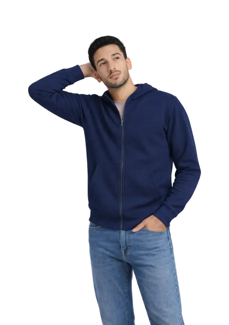 Polerón Hombre Felpa Perchada Montblanc 280 g/m²