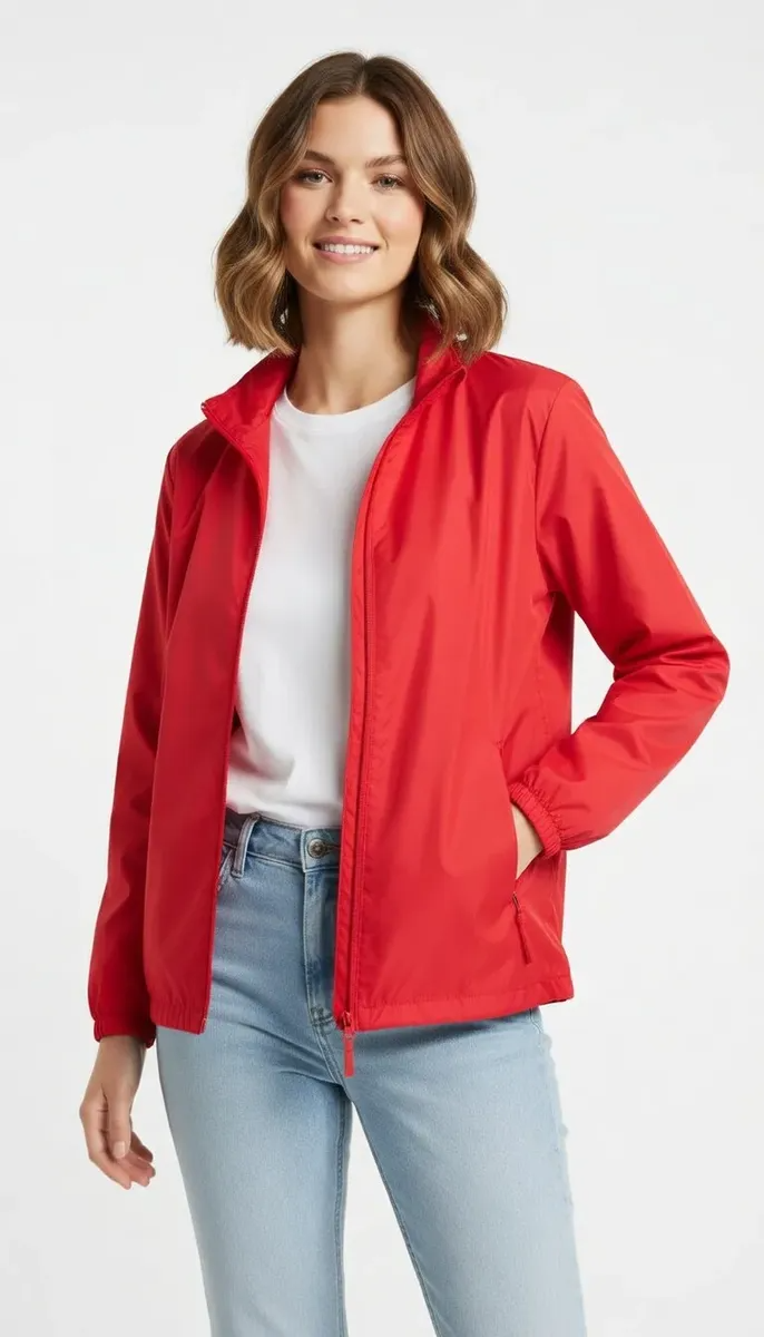 Chaqueta Cortavientos Island Unisex Tafetán