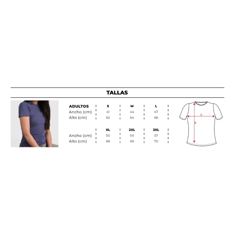 Polera Premium De Mujer Jamaica En Algodón 100% Suave Al Tacto