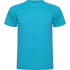 Polera Montecarlo Deportiva Niño Control Dry + UV 150 g/m² – Educación Física y Deportes