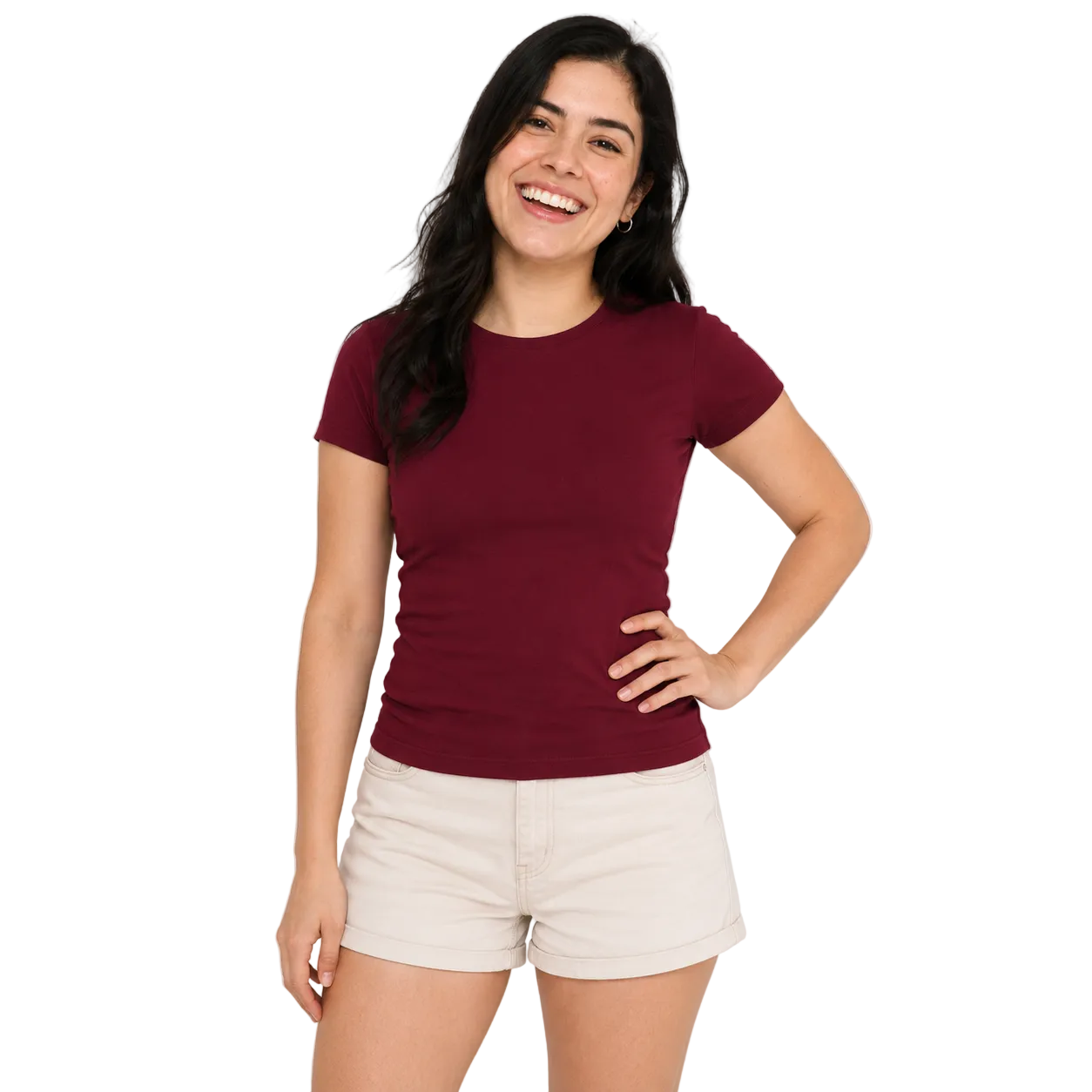 Polera Premium De Mujer Jamaica En Algodón 100% Suave Al Tacto