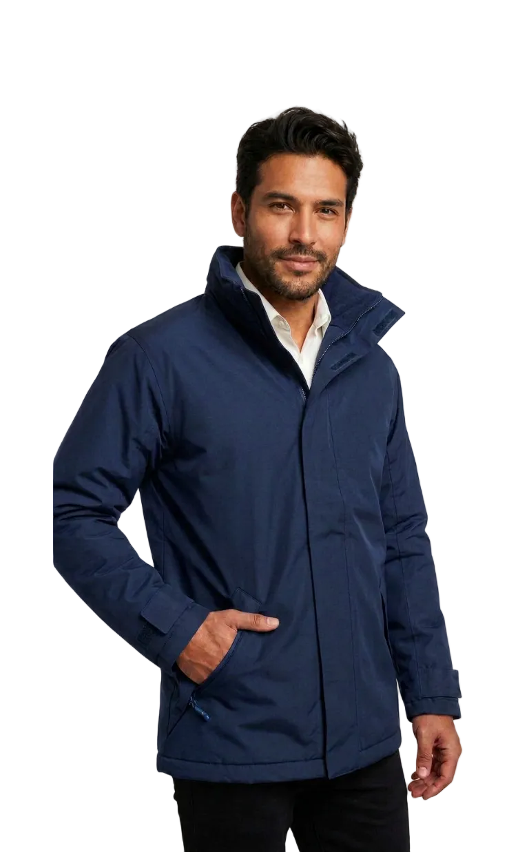Parka Impermeable Hombre Europa 100% Poliéster Tallas S-3xl