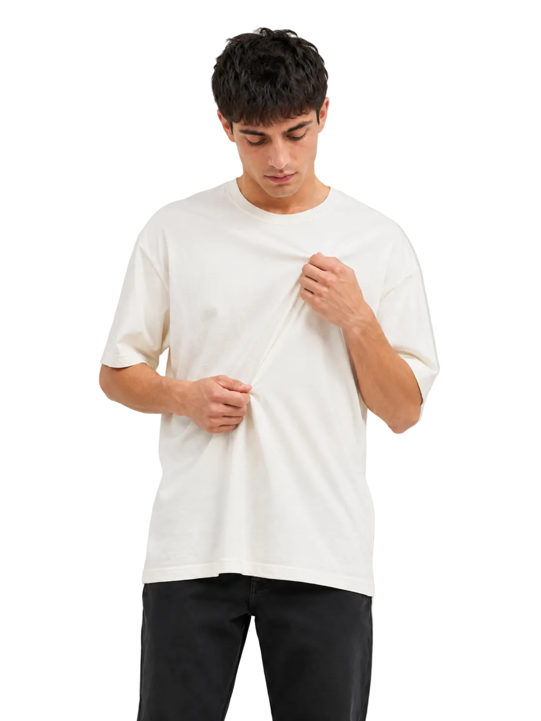 Polera Oversize Hombre Premium 100% Algodón Pesado 210g