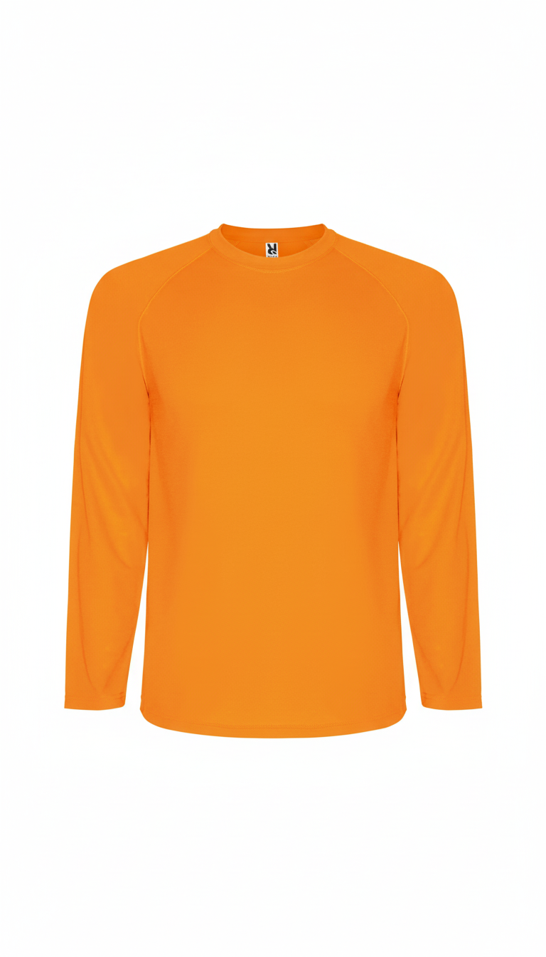 Polera Hombre Deportiva 100% Algodón M/L Tallas S-2xl