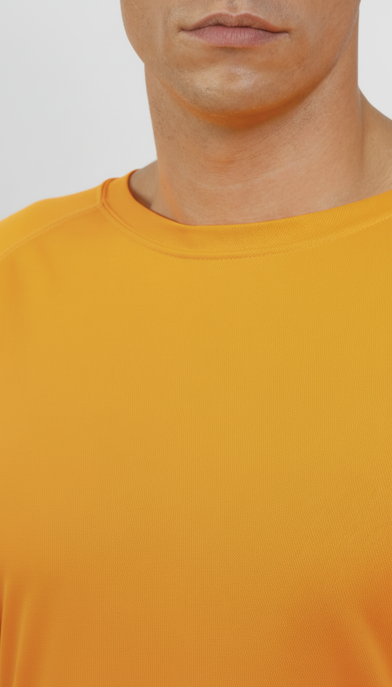 Polera Hombre Deportiva 100% Algodón M/L Tallas S-2xl