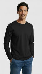 Polera Hombre Premium 100% Algodón M/L Tallas S-2xl