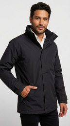 Parka Impermeable Hombre Europa 100% Poliéster Tallas S-3xl