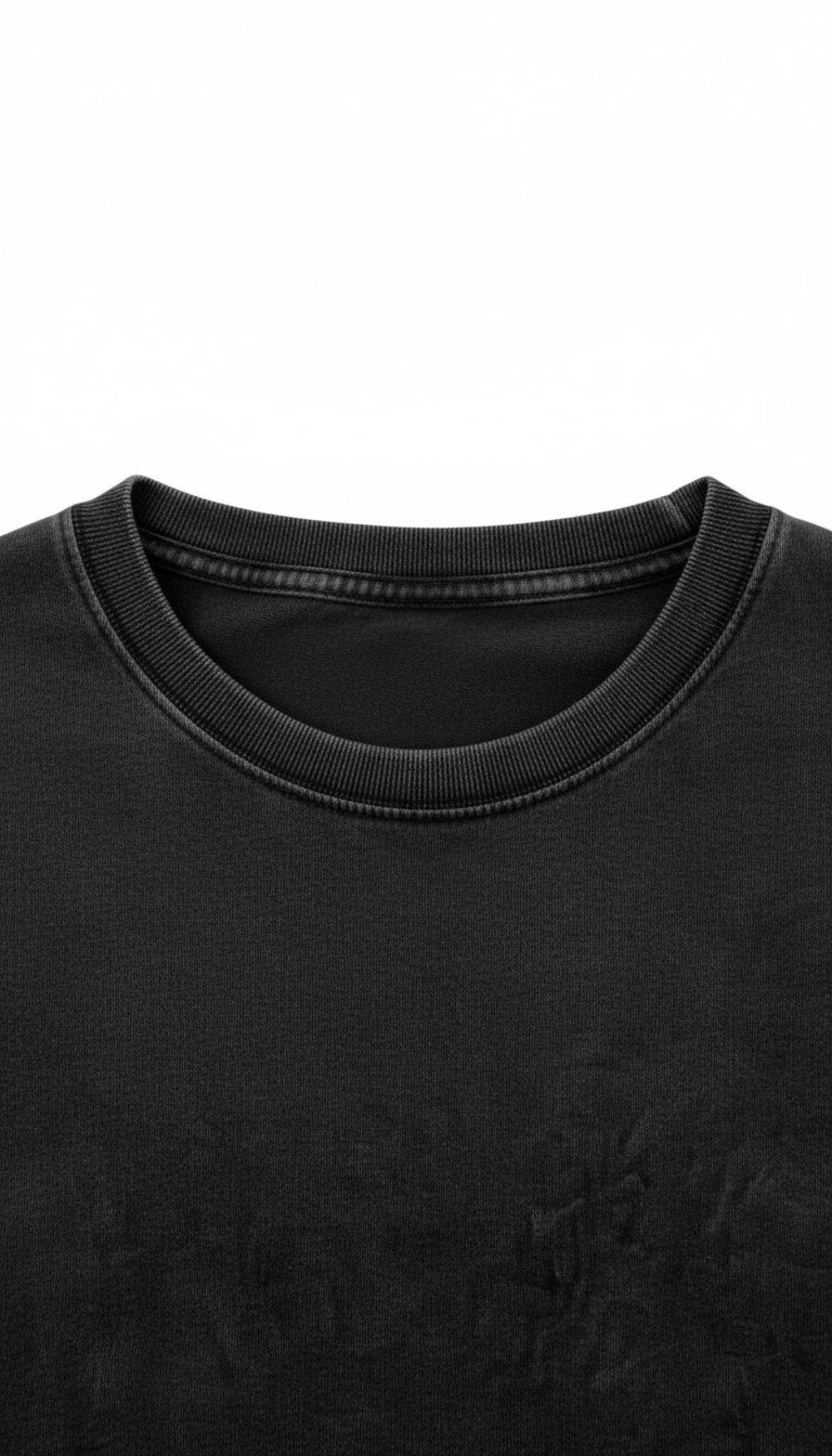 Polera Hombre Premium Husky 100% Algodón Efecto Jeans Tallas S-2xl