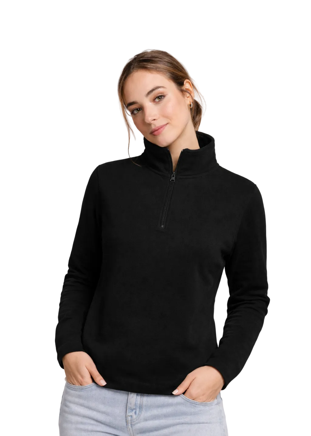 Polerón Mujer Micropolar Poliéster Tallas S-xl