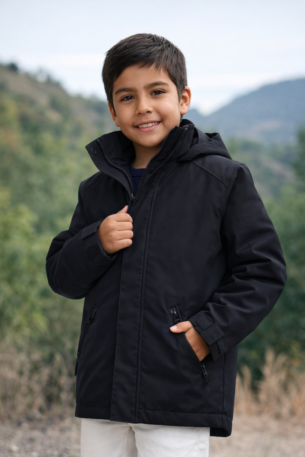 Parka Impermeable Europa Niño/Niña Acolchada