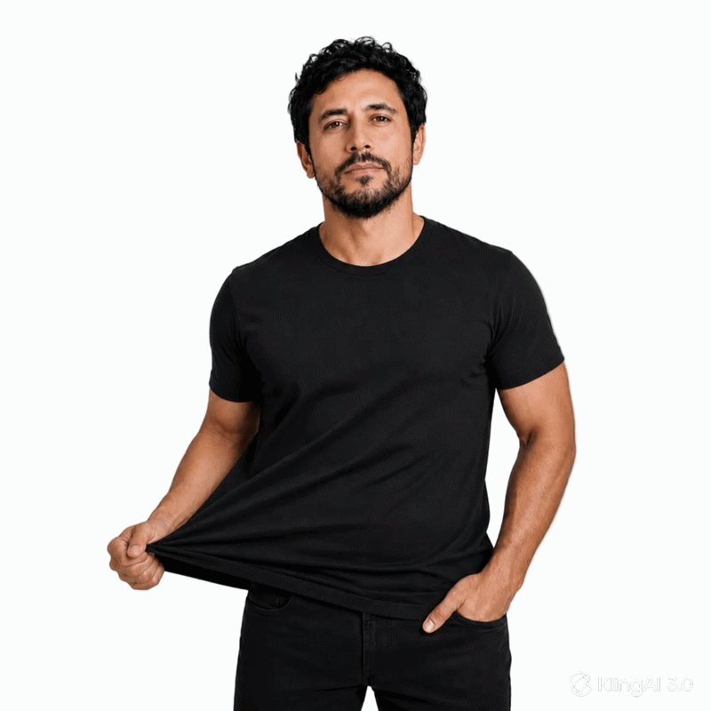 Polera Lisa Premium 100% Algodón Sin Logos Cuello Redondo Manga Corta ideal para uso diario, uniformar y/o estampar