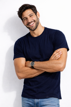 Polera Lisa Premium 100% Algodón 150 g/m² Modelo Atomic