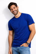 Polera Lisa Premium 100% Algodón 150 g/m² Modelo Atomic
