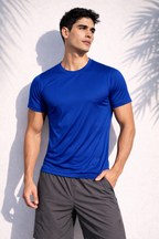 Polera Hombre Camimera Gym Running Deportiva Transpirable Poliéster