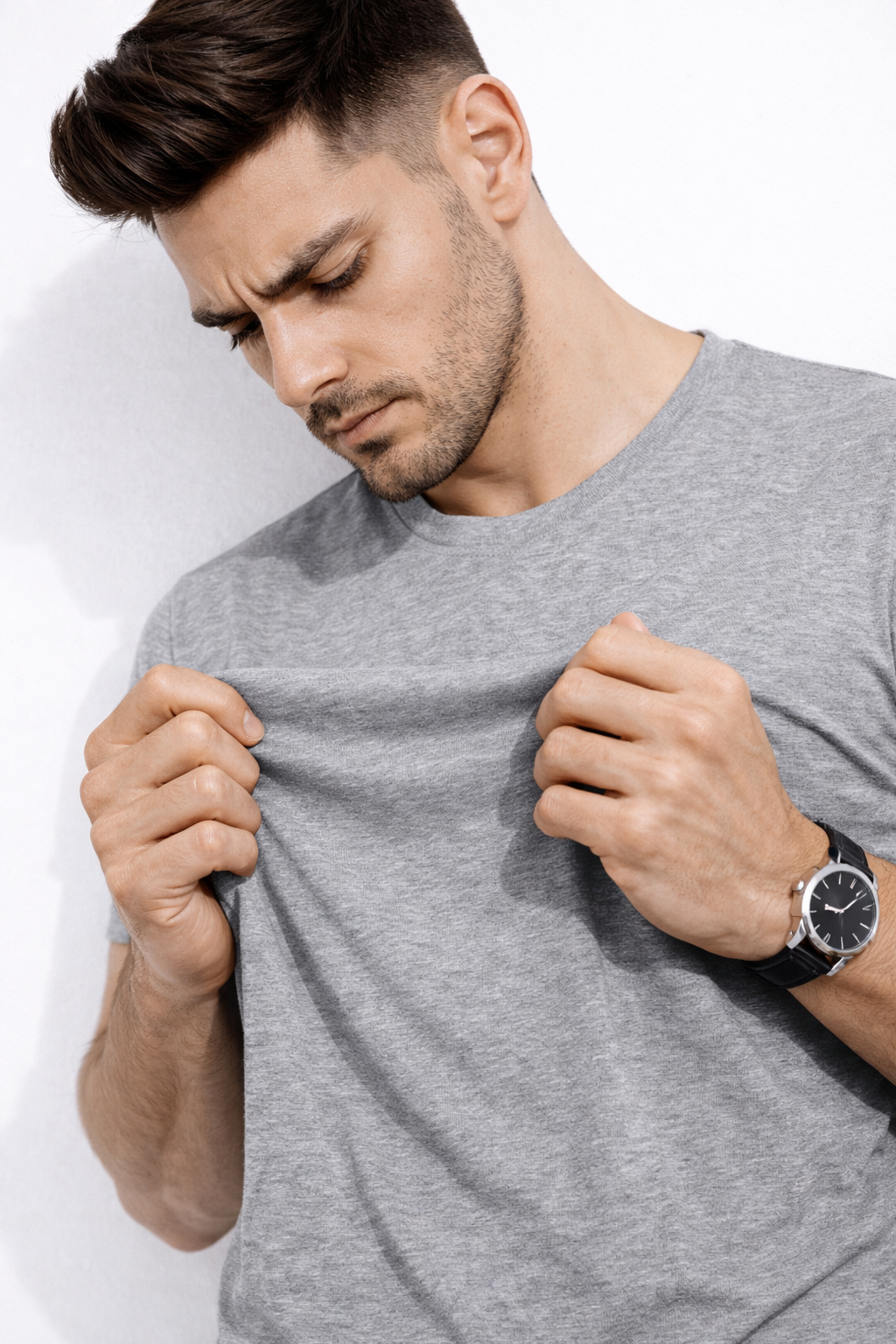 Polera Hombre Dogo Premium 100% Algodón 165g – Lisa para Estampar (S a 3XL)