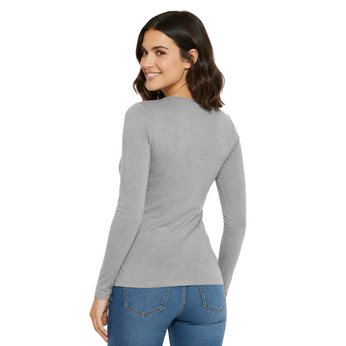 Polera Premium Mujer 100% Algodón M/L Tallas S-2xl