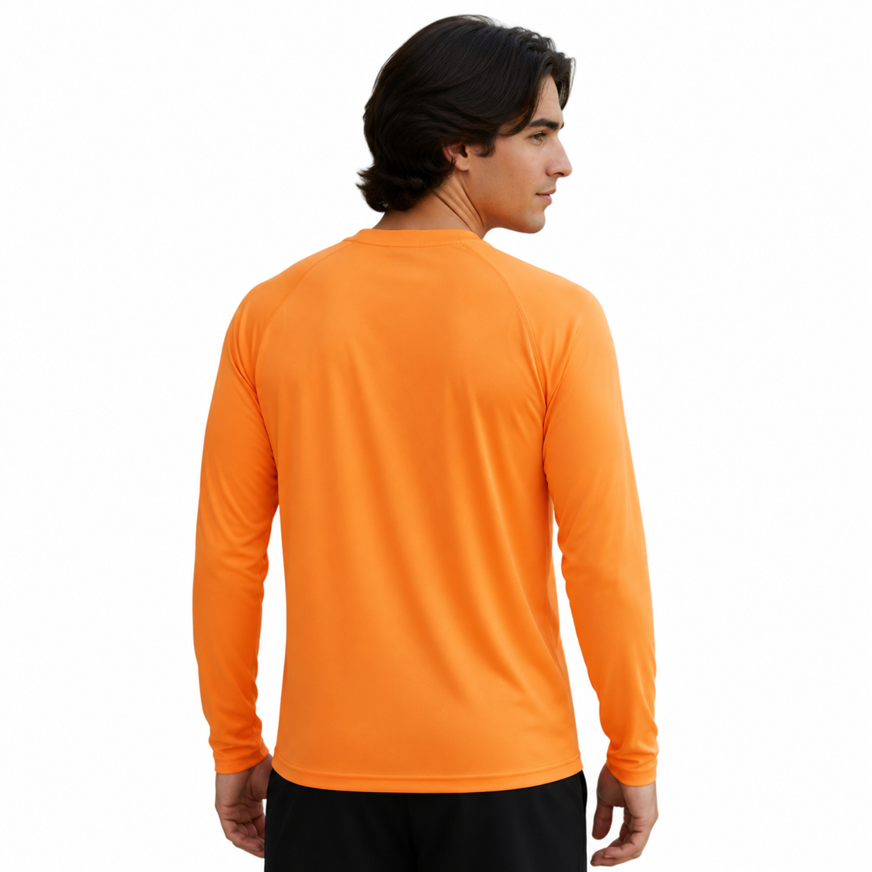 Polera Hombre Deportiva 100% Algodón M/L Tallas S-2xl