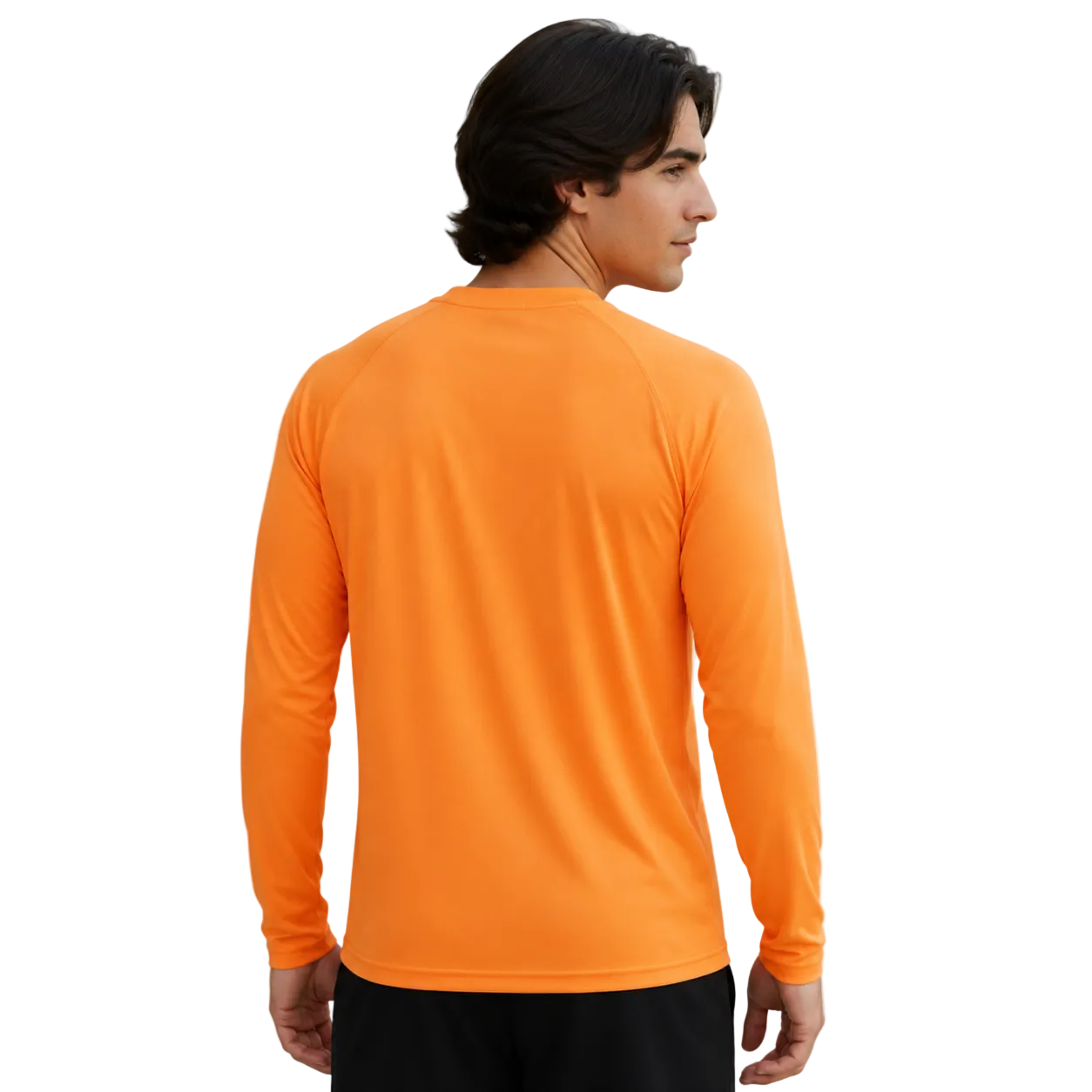 Polera Hombre Deportiva 100% Algodón M/L Tallas S-2xl