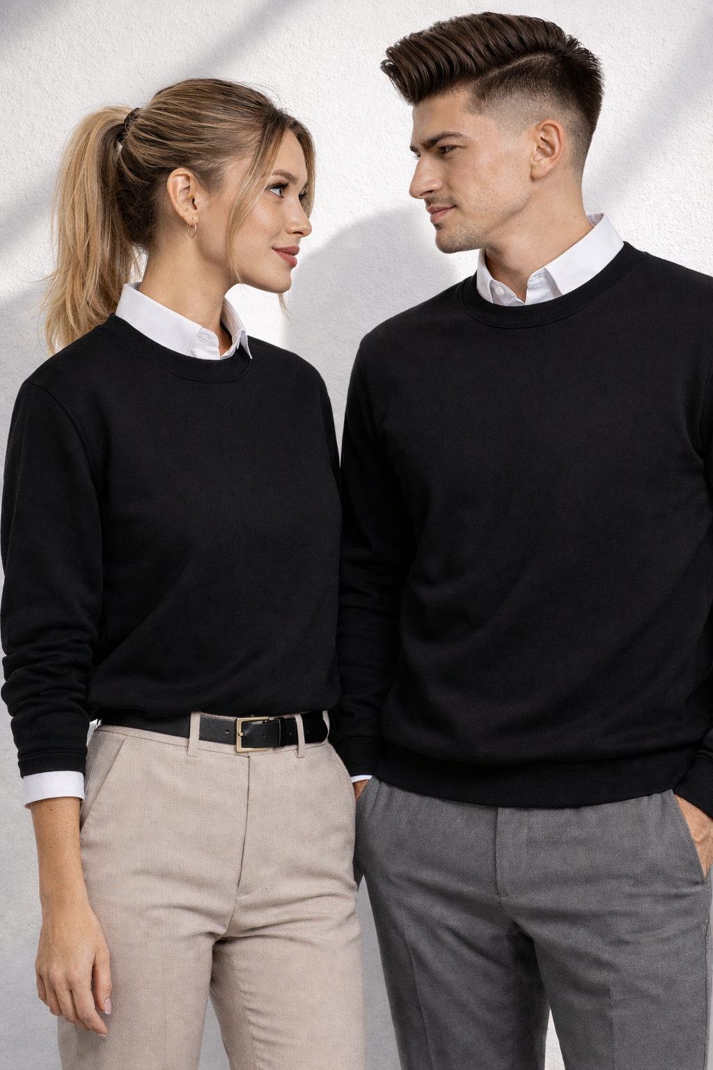Poleron Unisex Clásica Hombre Y Mujer Premium Para Uso Diario Oficina O Casual