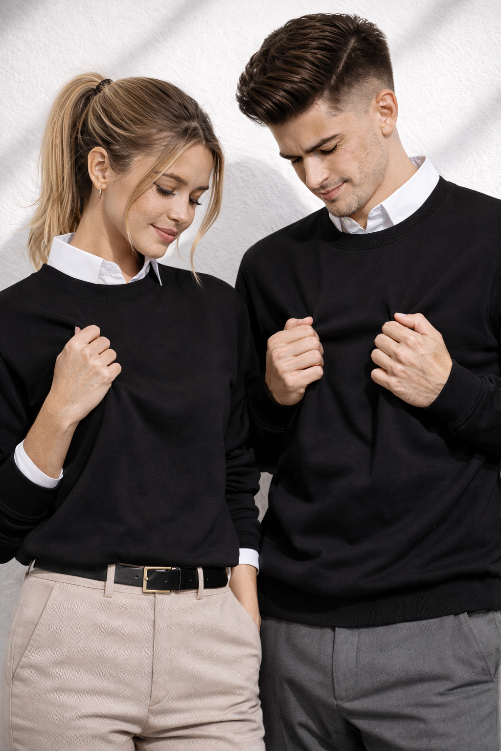 Poleron Unisex Clásica Hombre Y Mujer Premium Para Uso Diario Oficina O Casual