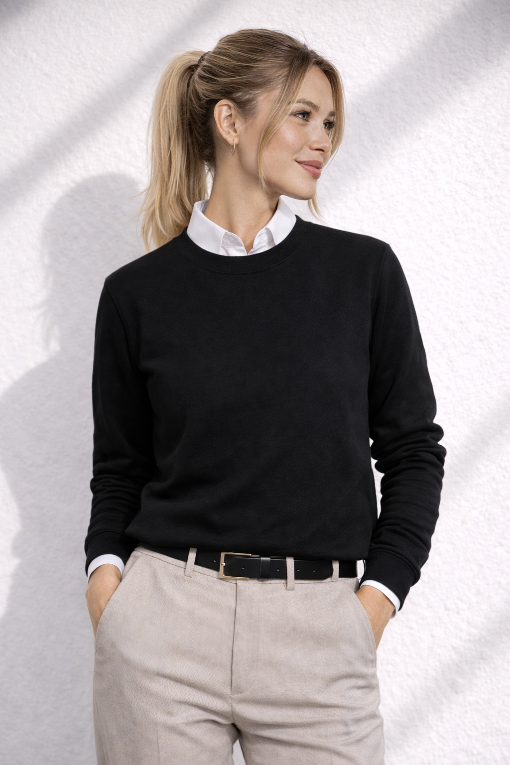 Poleron Unisex Clásica Hombre Y Mujer Premium Para Uso Diario Oficina O Casual