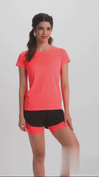 Polera Mujer Montecarlo Gym Entrenamiento Control Dry UV Entallada
